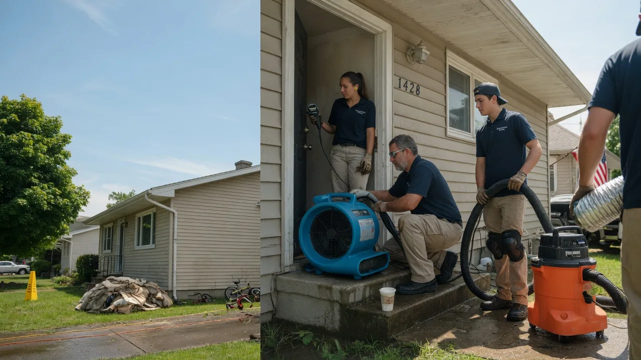 Water Damage Restoration in Petersburg, OH near me
